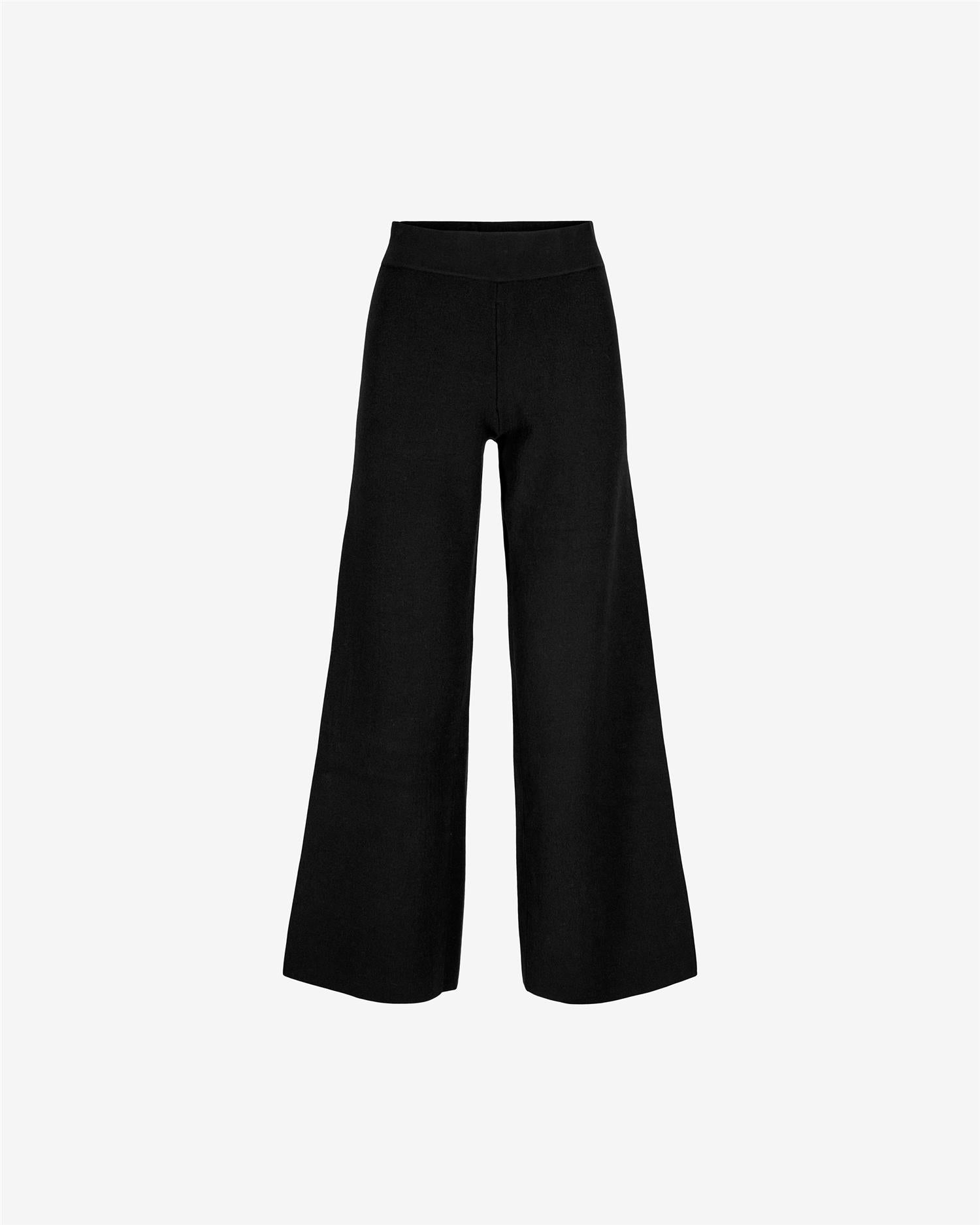 Serge Pants Black Bukser